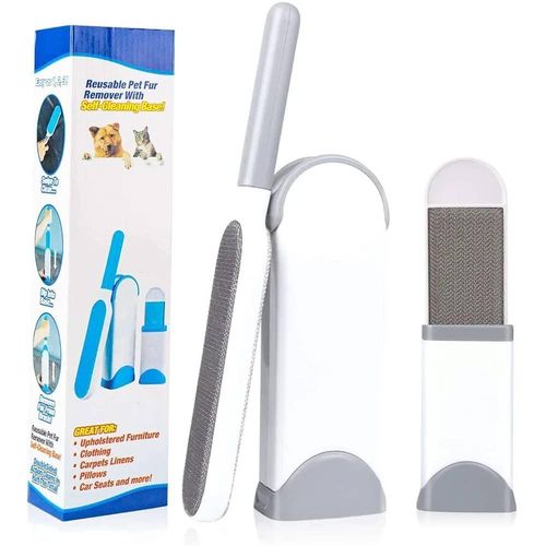Brosse Double Anti-Poils – Canapé & Coins  💡 Description